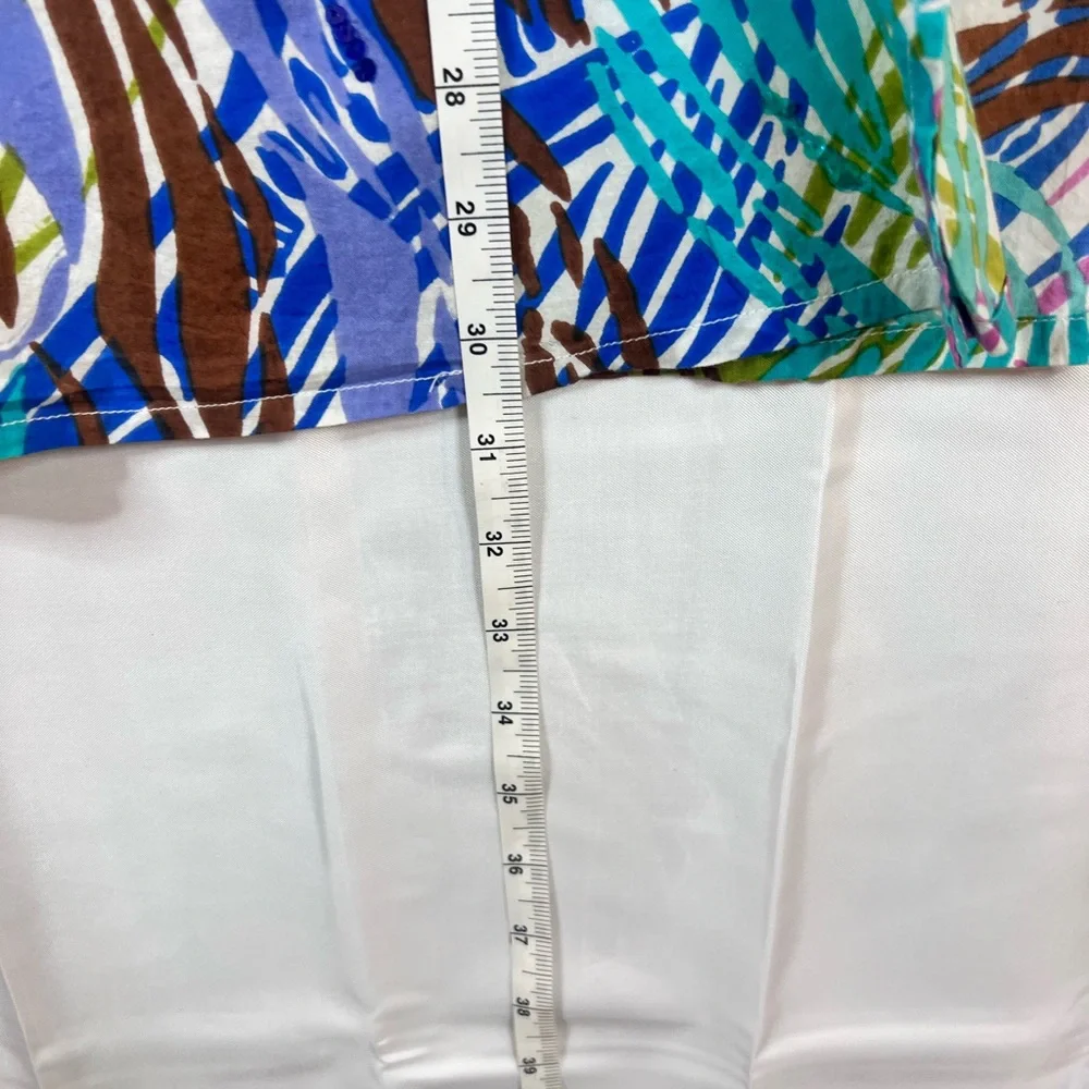 Life-Style Women Floral Print 3/4‎ Sleeve RN#94153 Sz 1x Made In India - Picture 10 of 12